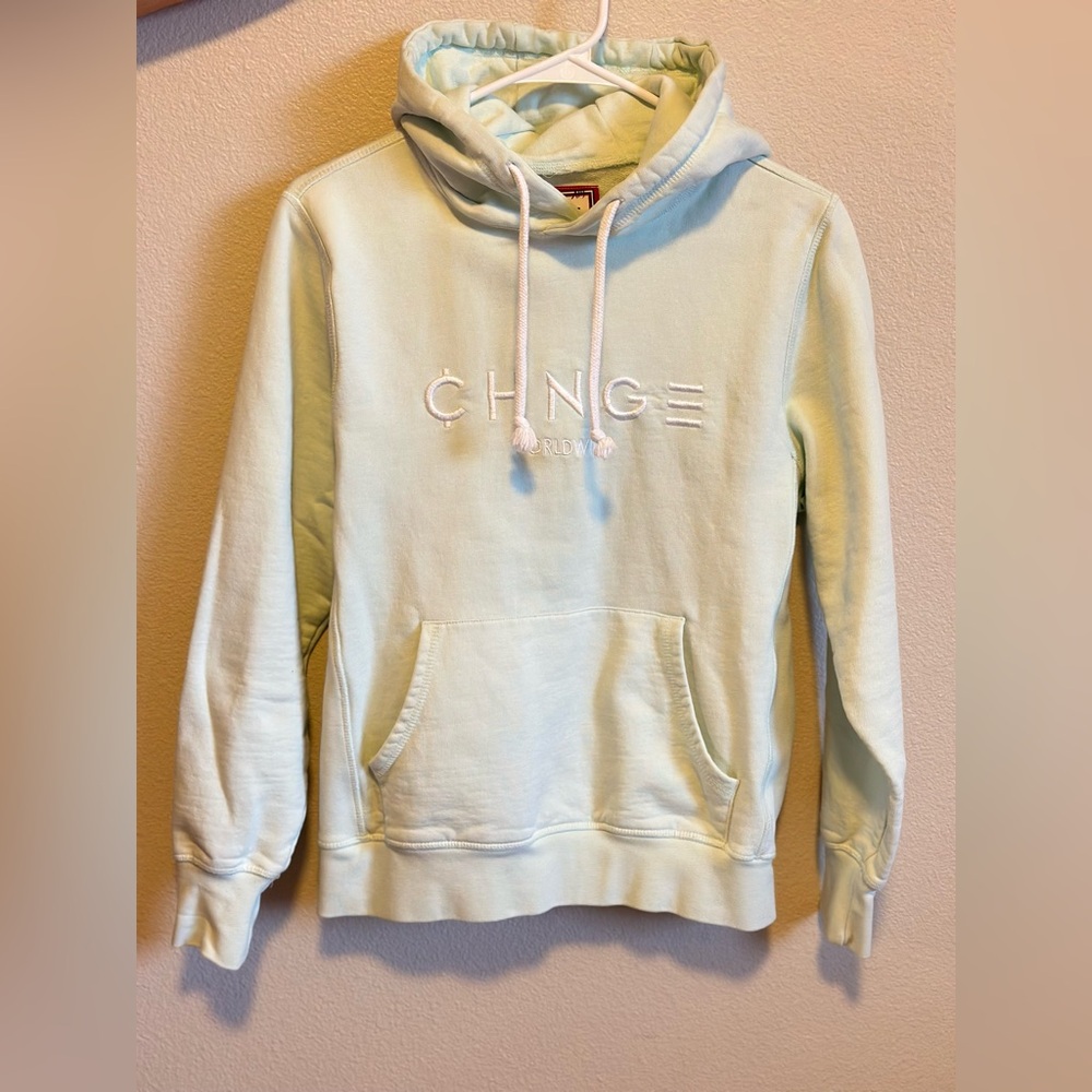 CHNGE  Mint Green Hoodie
